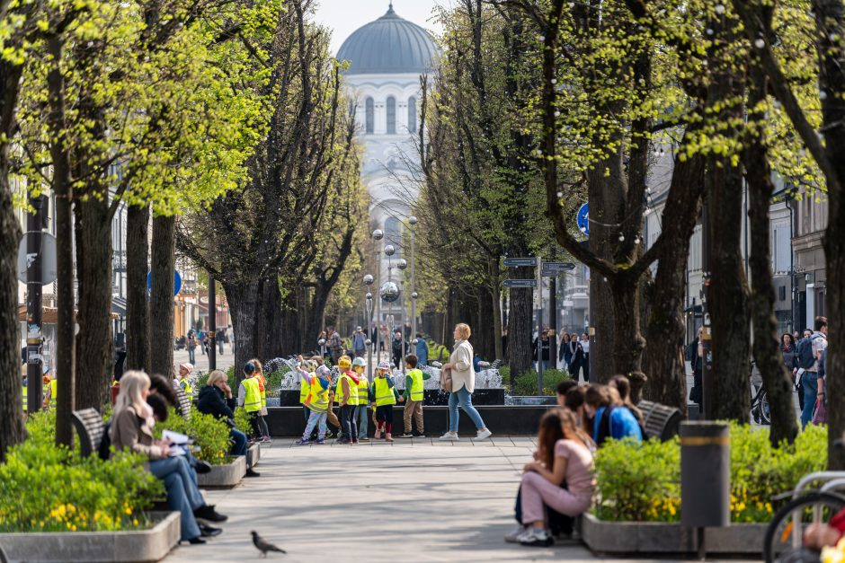 Atgyja Kauno fontanai: kada visur ištrykš vandens purslai?