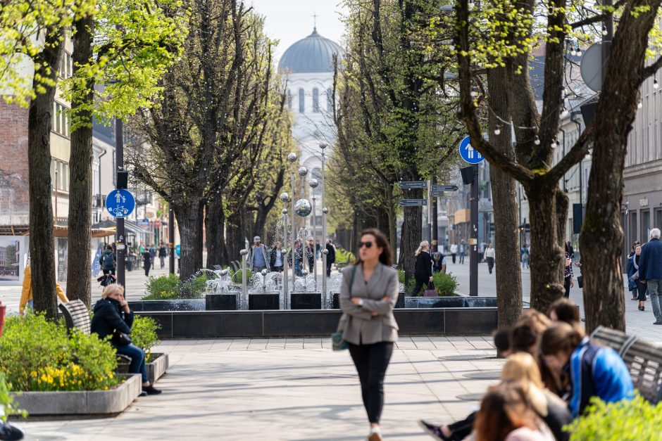 Atgyja Kauno fontanai: kada visur ištrykš vandens purslai?