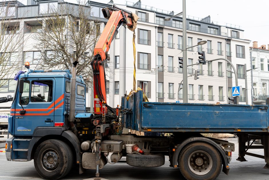 Darbo inspekcija dėl incidento Laisvės alėjoje pradėjo tyrimą: įžvelgia pažeidimų