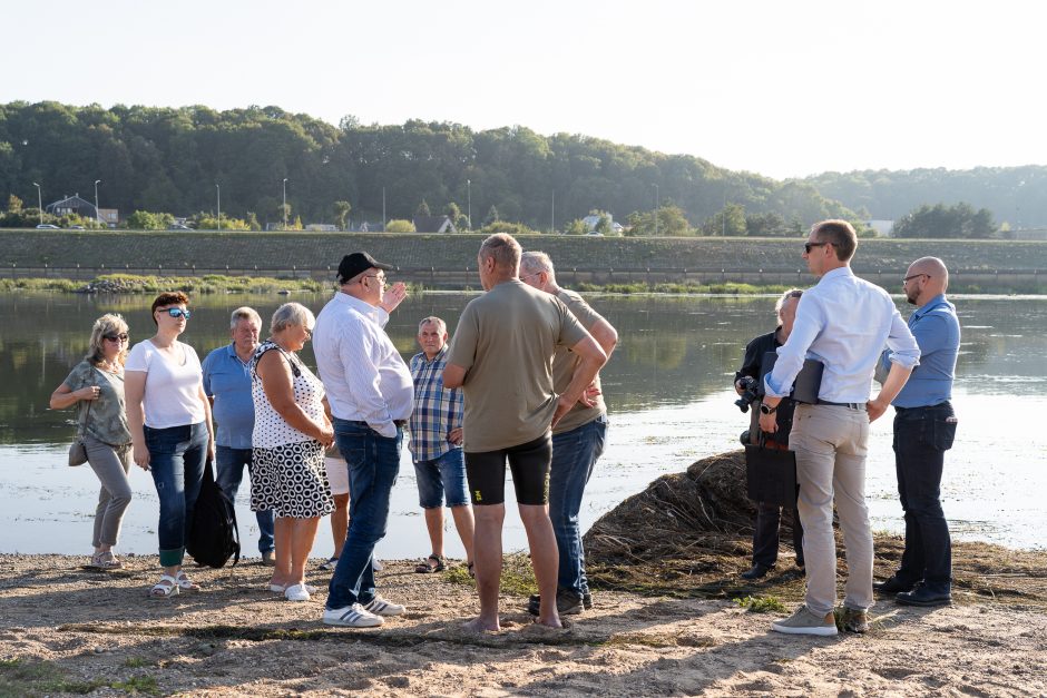 Unikalaus žygio jubiliejaus proga V. Urbonas vėl paniro į Nemuną