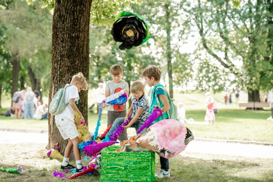 „Meno piknike“ – Robino Hudo strėlės, kaleidoskopas Kaunui ir odiniai paršiukai