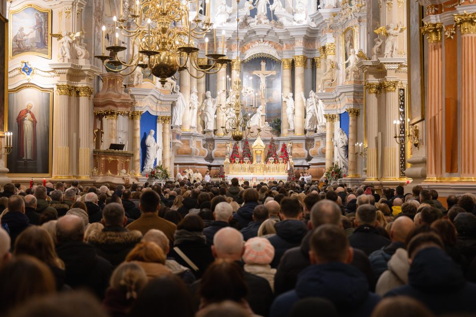 Piemenėlių mišios Kauno arkikatedroje bazilikoje