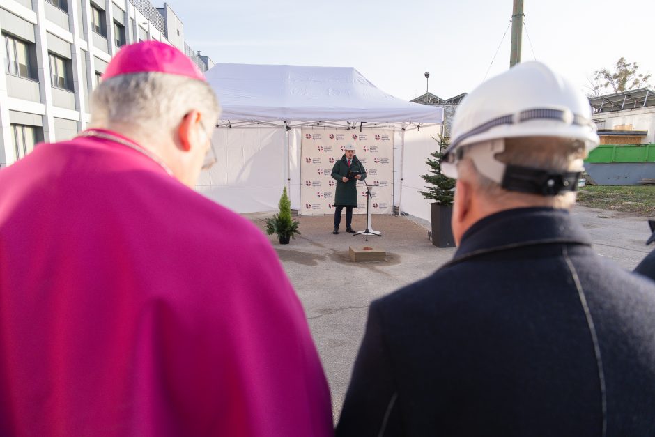 LSMU Kauno ligoninė pradeda statyti Skubios pagalbos ir reanimacijos skyrių