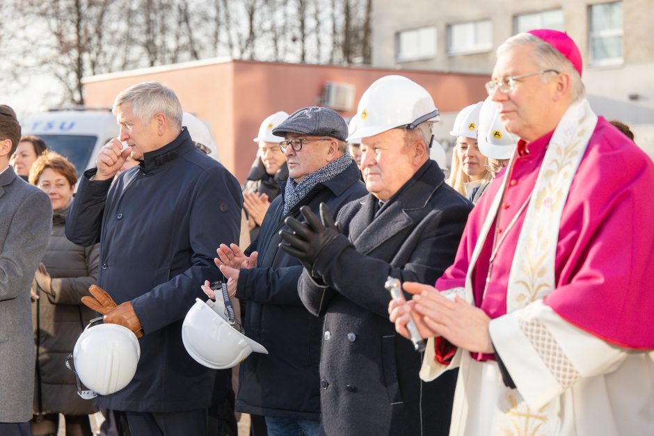 LSMU Kauno ligoninė pradeda statyti Skubios pagalbos ir reanimacijos skyrių