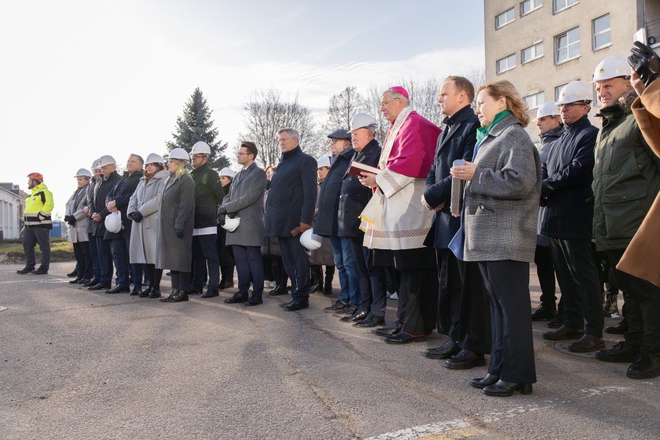 LSMU Kauno ligoninė pradeda statyti Skubios pagalbos ir reanimacijos skyrių