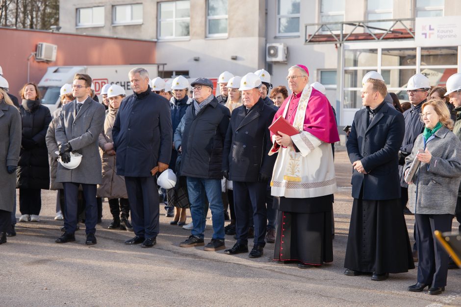 LSMU Kauno ligoninė pradeda statyti Skubios pagalbos ir reanimacijos skyrių