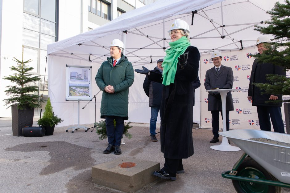 LSMU Kauno ligoninė pradeda statyti Skubios pagalbos ir reanimacijos skyrių