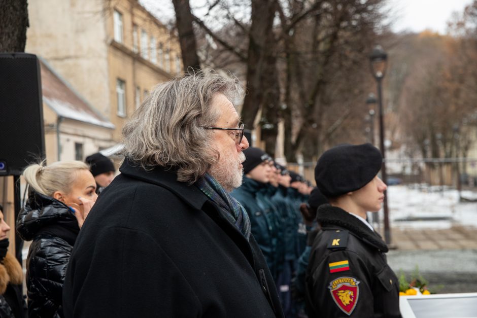 Kauno meras apie obeliską: buvę ir esami pareigūnai – tikrai laimingi