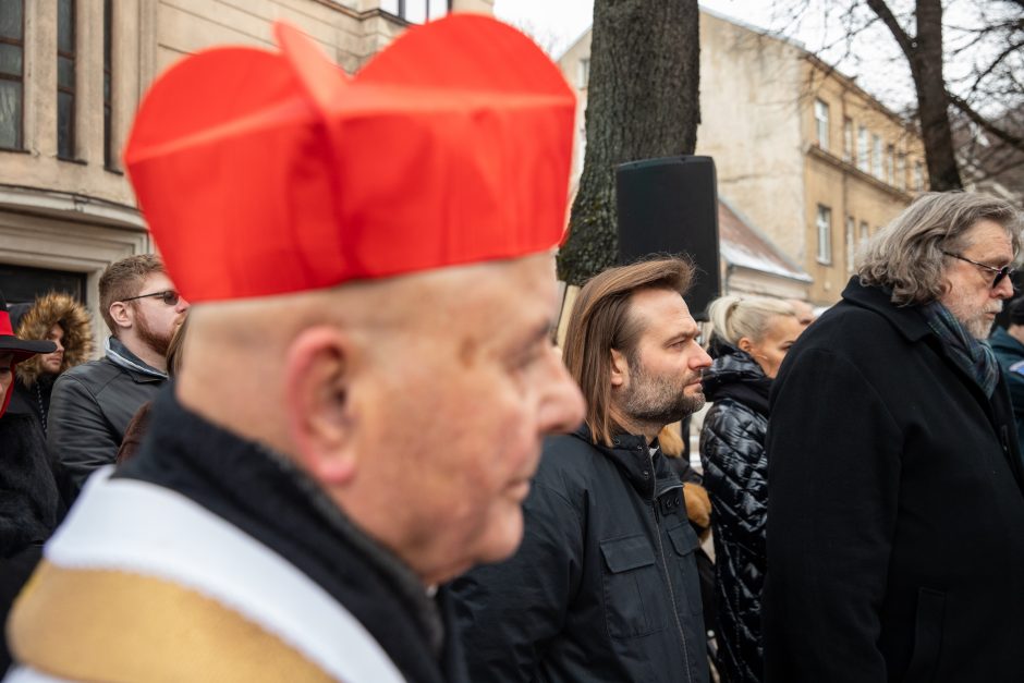 Kauno meras apie obeliską: buvę ir esami pareigūnai – tikrai laimingi