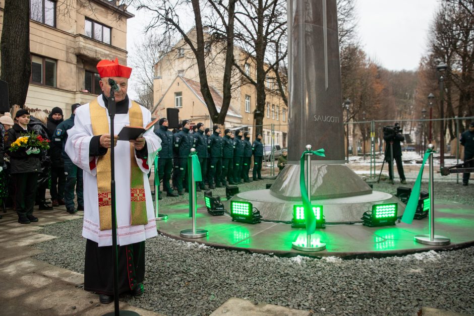 Kauno meras apie obeliską: buvę ir esami pareigūnai – tikrai laimingi