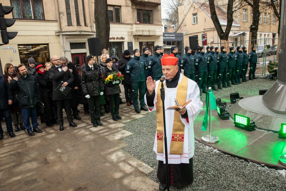 Kauno meras apie obeliską: buvę ir esami pareigūnai – tikrai laimingi