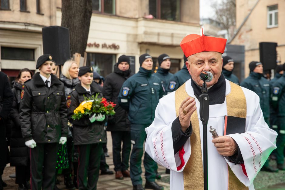 Kauno meras apie obeliską: buvę ir esami pareigūnai – tikrai laimingi