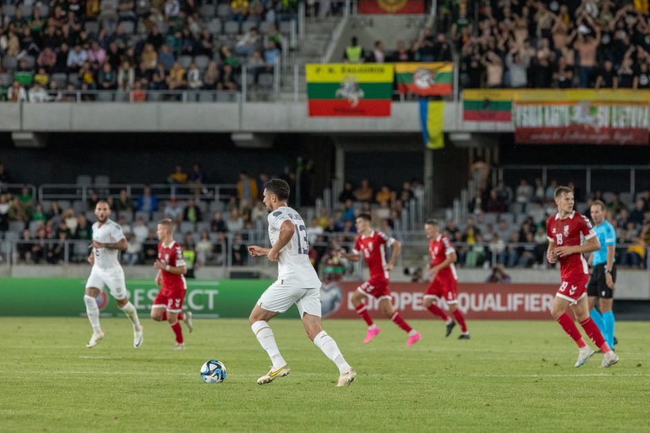 Europos futbolo čempionato atranka: Lietuva – Serbija