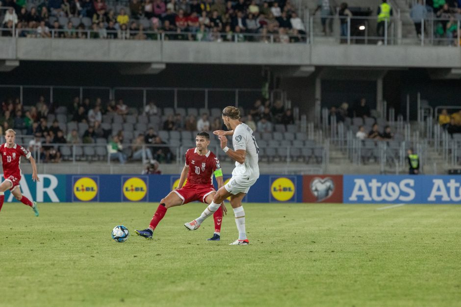 Europos futbolo čempionato atranka: Lietuva – Serbija