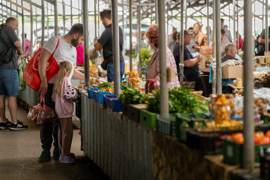 Kauno turgavietėse pridygo baravykų