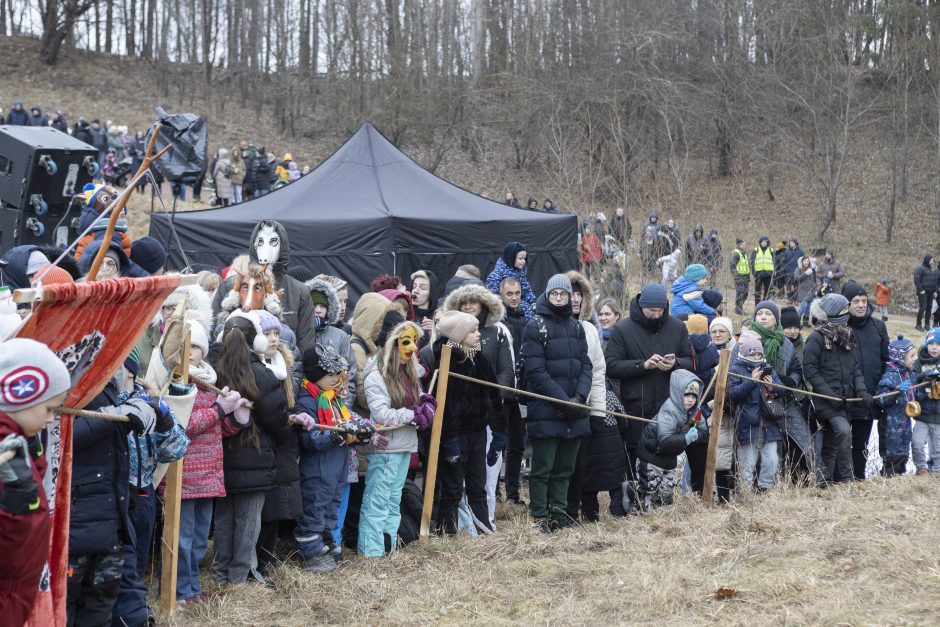 Persirengėliai nuotaikingai kvietė saulę: jei gerai nepatrepsėsit, žiema amžinai tęsis