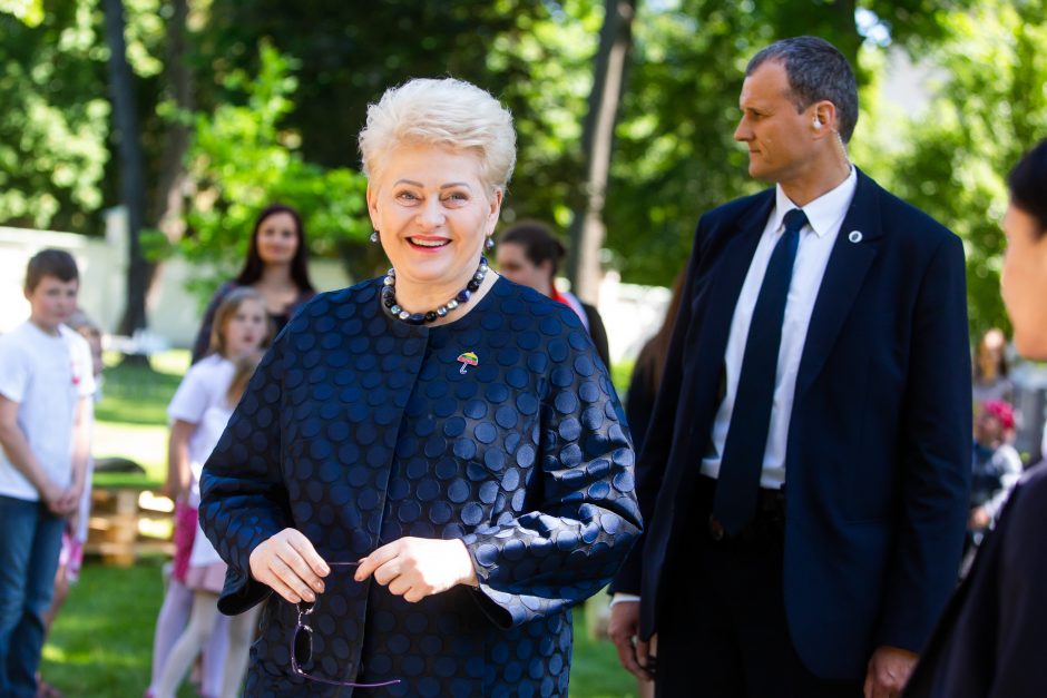 D. Grybauskaitė tikisi, kad naujas prezidentas tęs akciją „Už saugią Lietuvą“