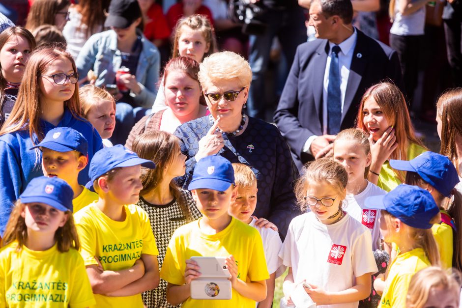 D. Grybauskaitė tikisi, kad naujas prezidentas tęs akciją „Už saugią Lietuvą“