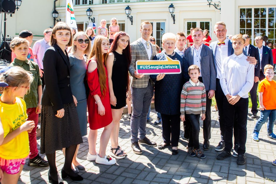 D. Grybauskaitė tikisi, kad naujas prezidentas tęs akciją „Už saugią Lietuvą“