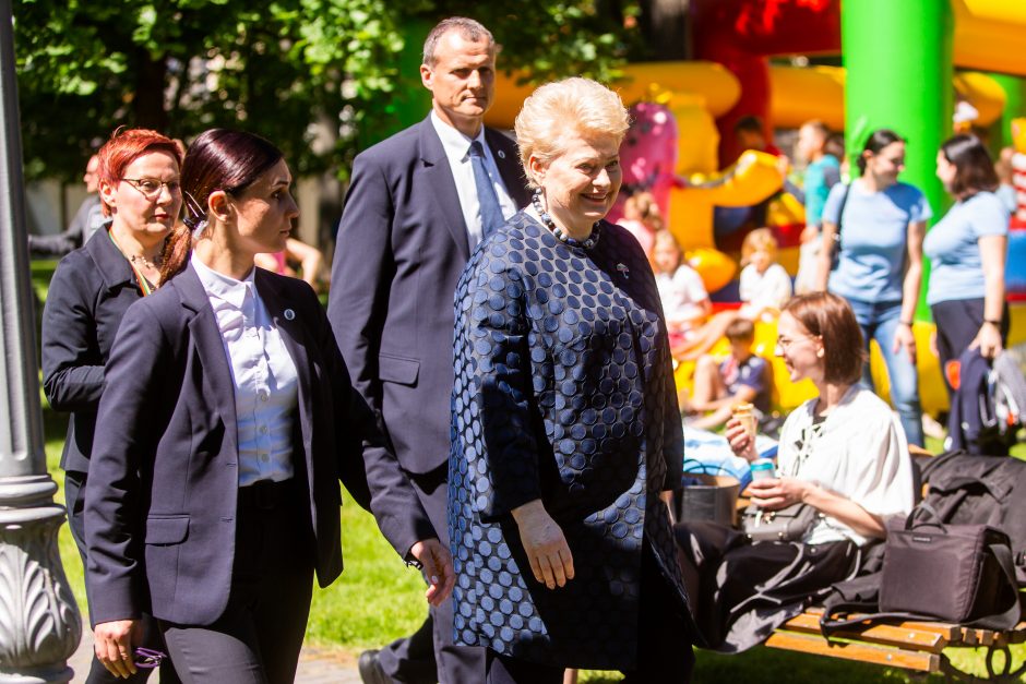 D. Grybauskaitė tikisi, kad naujas prezidentas tęs akciją „Už saugią Lietuvą“