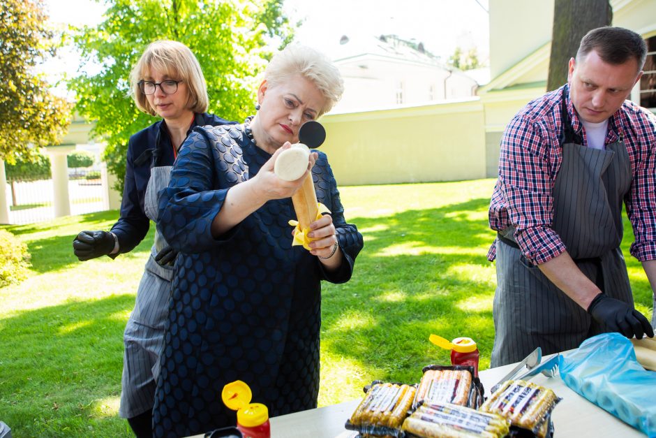 D. Grybauskaitė tikisi, kad naujas prezidentas tęs akciją „Už saugią Lietuvą“