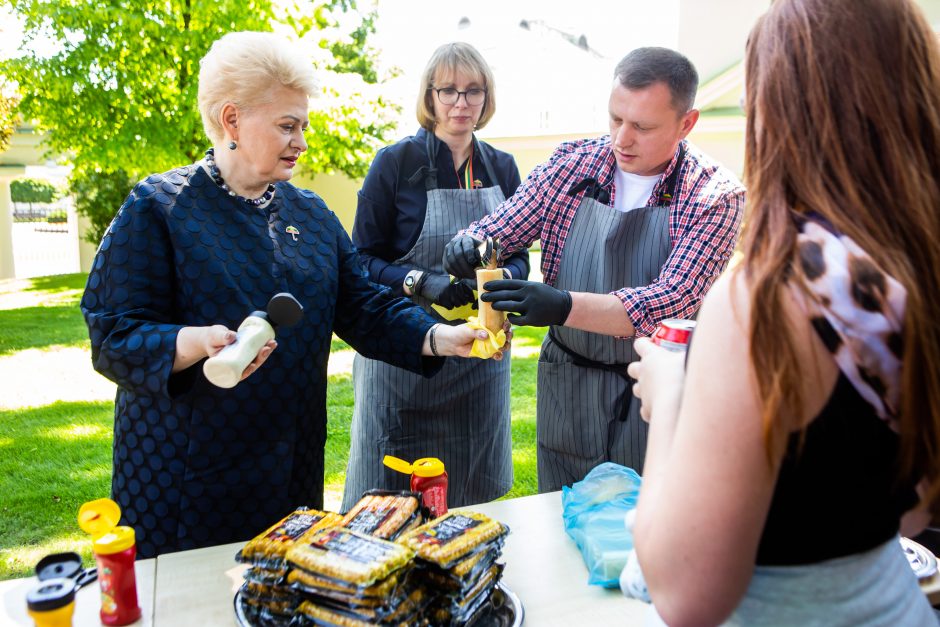 D. Grybauskaitė tikisi, kad naujas prezidentas tęs akciją „Už saugią Lietuvą“