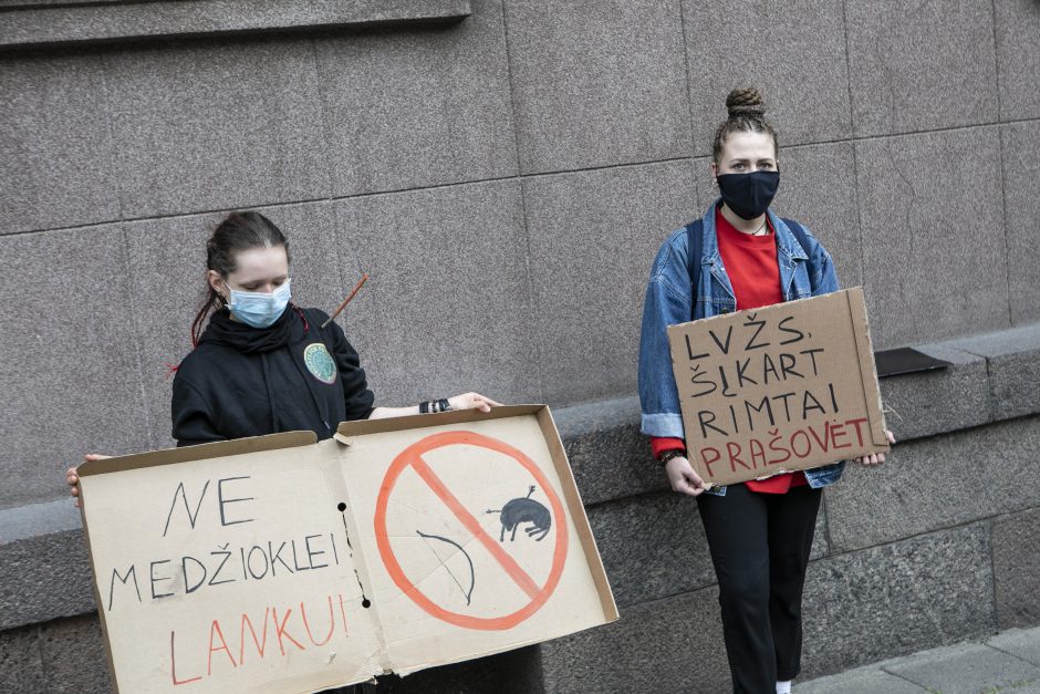 Aplinkos ministras pakeitė įsakymą dėl medžioklės – lankų nebeliko