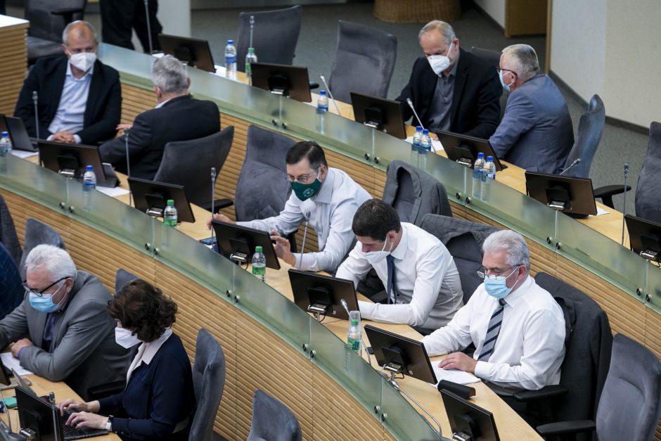 Seime – siūlymai dėl lobistų veiklos: lobistams siūloma nauja teisė