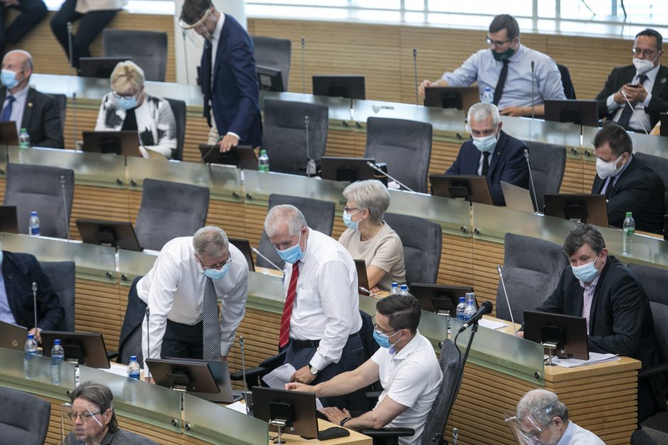 Seime – siūlymai dėl lobistų veiklos: lobistams siūloma nauja teisė