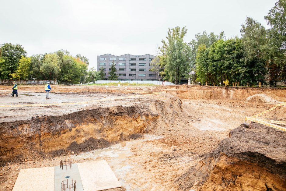 Oficialiai pradėtos LMTA studijų miestelio statybos Vilniuje