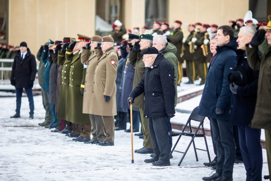 Vilniuje paminėtos savanorių pajėgų įkūrimo metinės