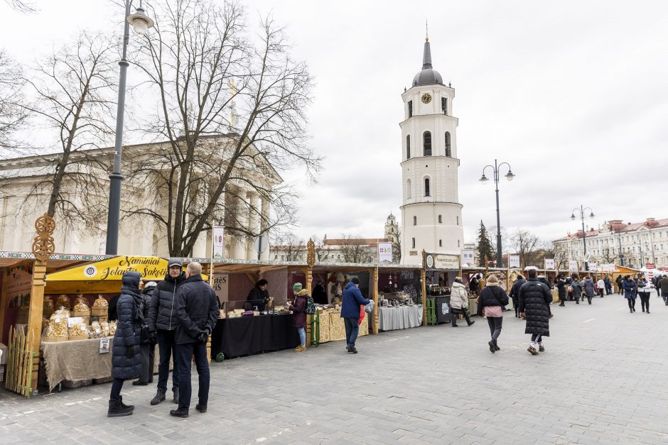 Į Vilniaus senamiesčio gatves grįžo tradicinė Kaziuko mugė