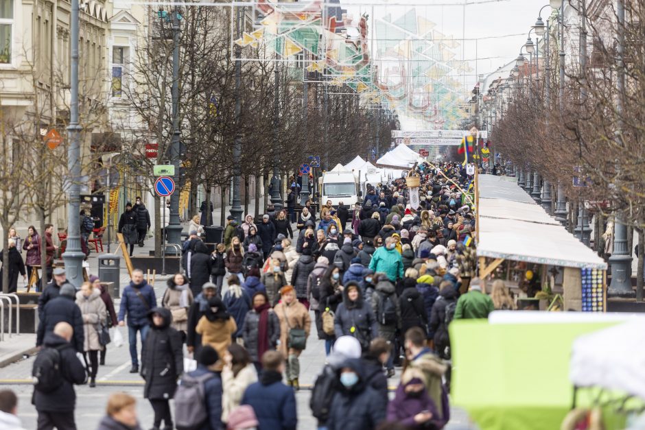 Į Vilniaus senamiesčio gatves grįžo tradicinė Kaziuko mugė