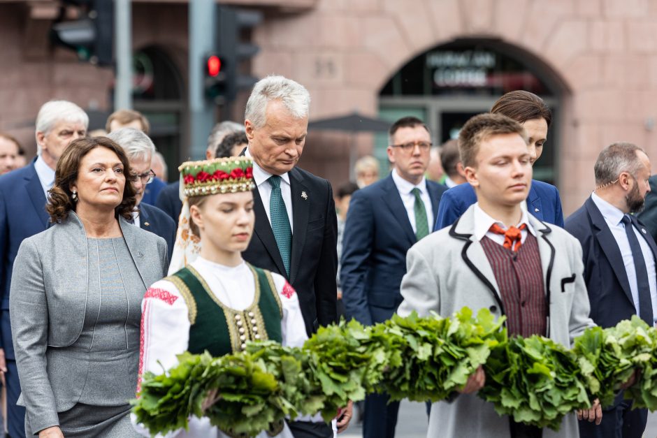 G. Nausėda: be Ukrainos pergalės raudonajam teroro režimui nebus padėtas kryžius