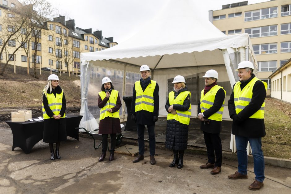 Pradedamas statyti naujas Vilniaus miesto klinikinės ligoninės blokas