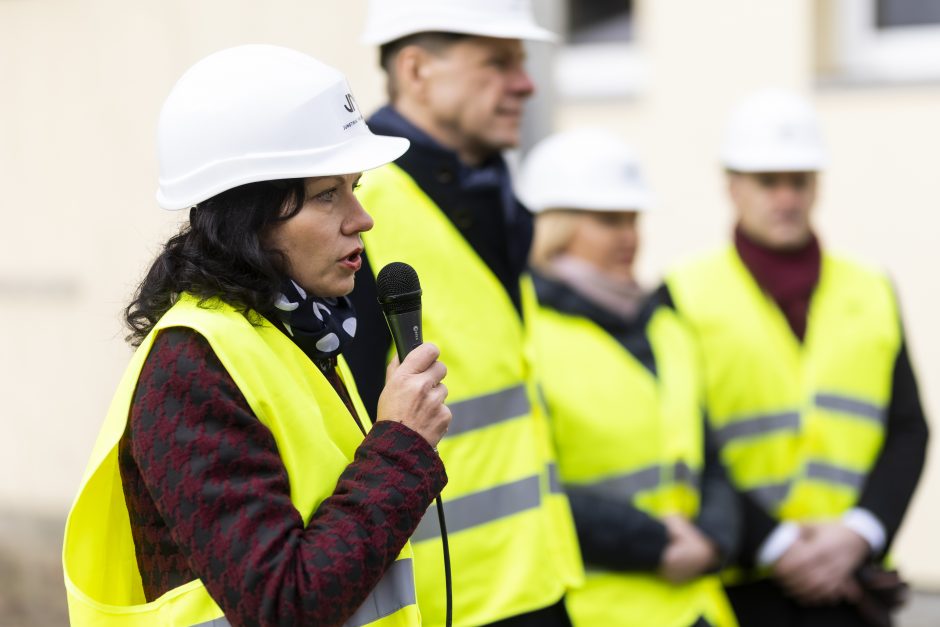 Pradedamas statyti naujas Vilniaus miesto klinikinės ligoninės blokas