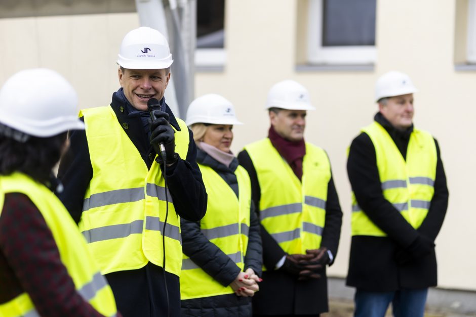 Pradedamas statyti naujas Vilniaus miesto klinikinės ligoninės blokas