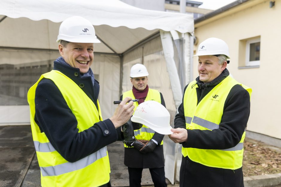 Pradedamas statyti naujas Vilniaus miesto klinikinės ligoninės blokas