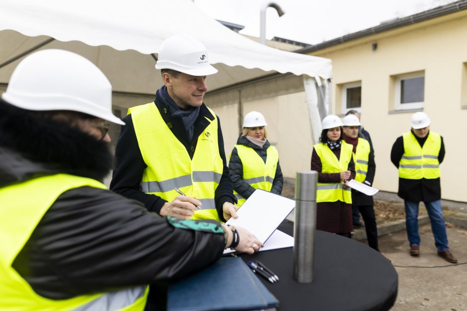 Pradedamas statyti naujas Vilniaus miesto klinikinės ligoninės blokas