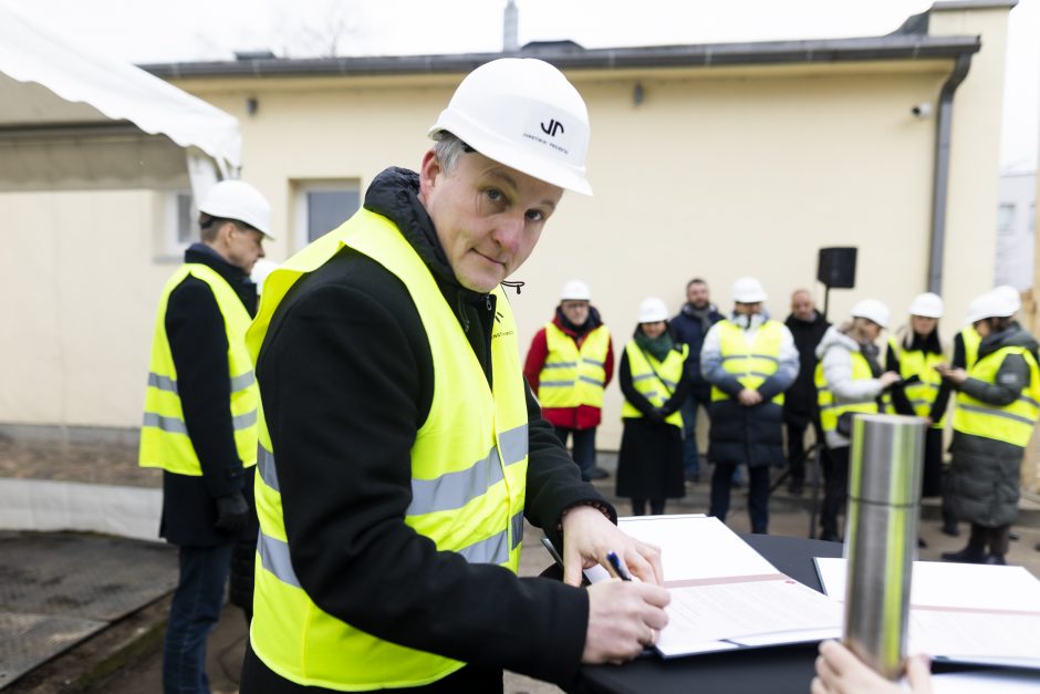 Pradedamas statyti naujas Vilniaus miesto klinikinės ligoninės blokas