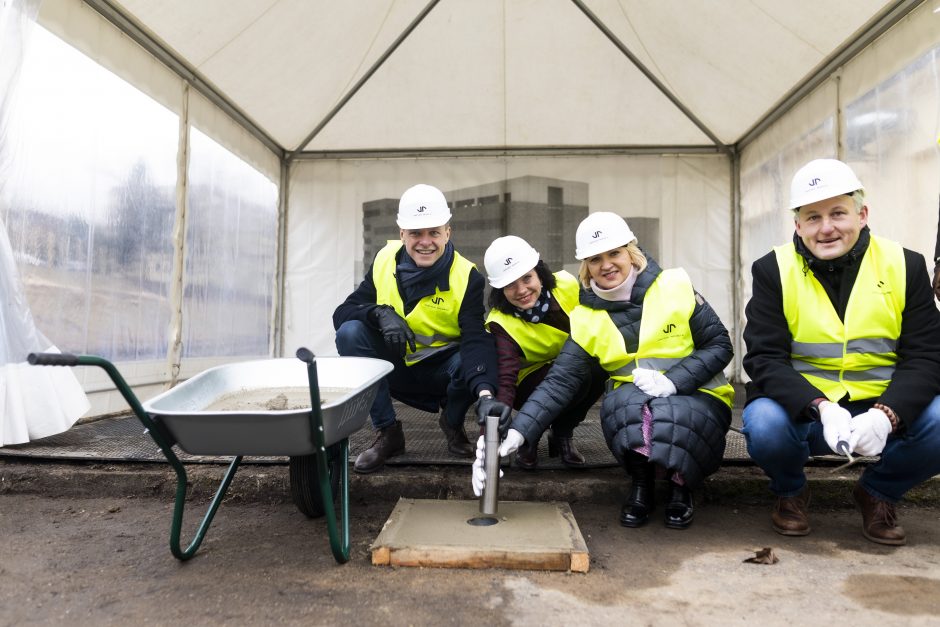 Pradedamas statyti naujas Vilniaus miesto klinikinės ligoninės blokas