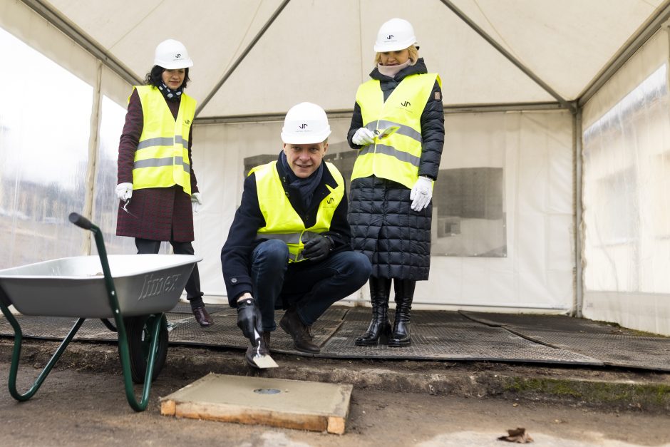 Pradedamas statyti naujas Vilniaus miesto klinikinės ligoninės blokas