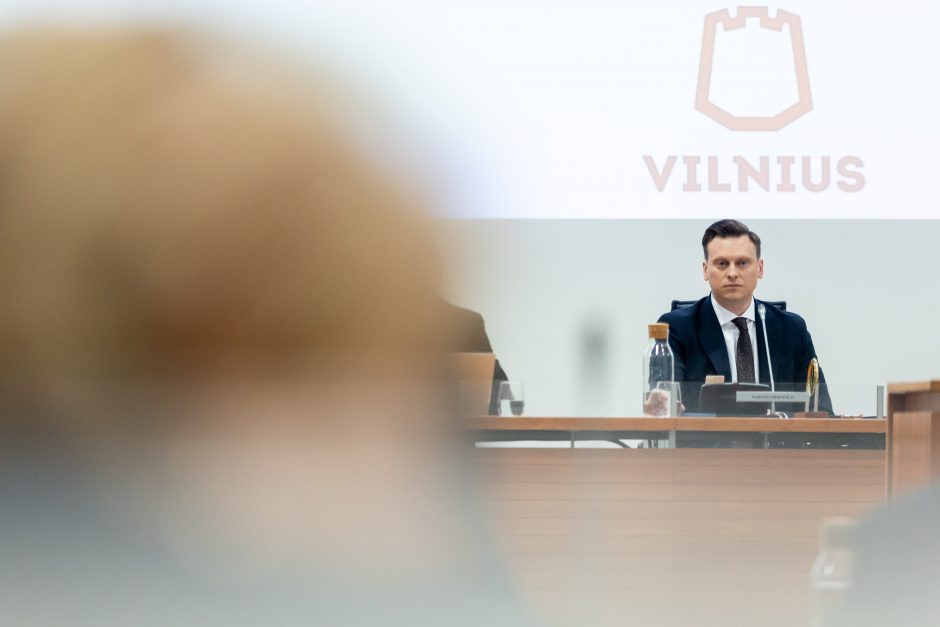 Vilniuje prisiekė nauja taryba: pritarta kandidatūroms į vicemeres