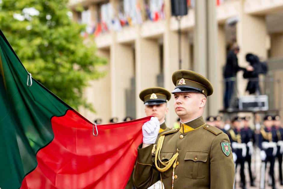 G. Nausėda: be Ukrainos pergalės raudonajam teroro režimui nebus padėtas kryžius