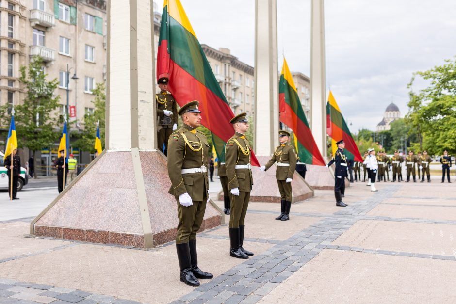 G. Nausėda: be Ukrainos pergalės raudonajam teroro režimui nebus padėtas kryžius