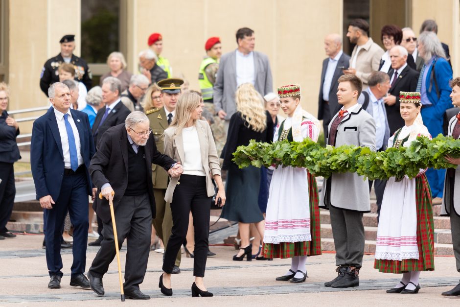 G. Nausėda: be Ukrainos pergalės raudonajam teroro režimui nebus padėtas kryžius