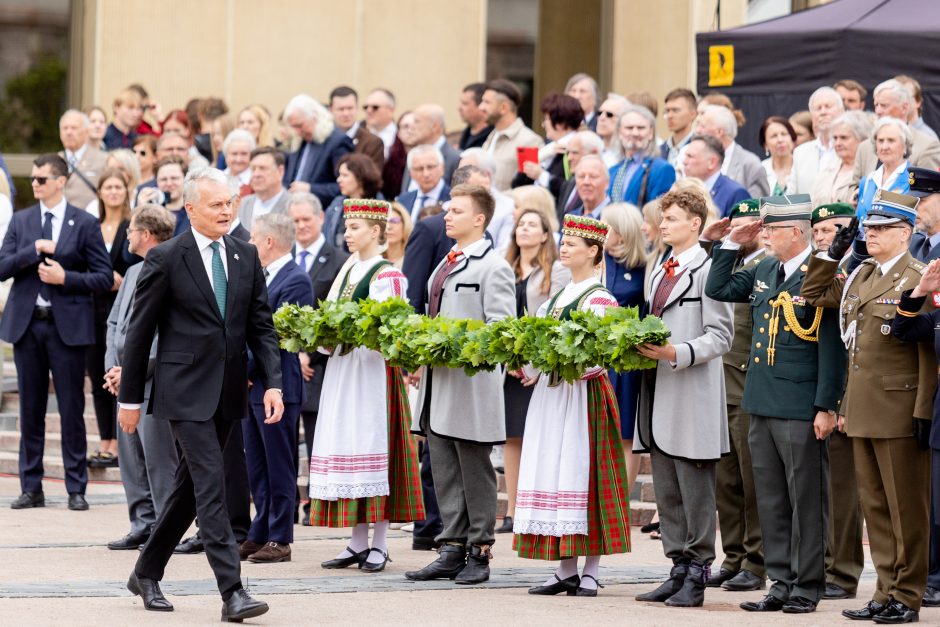 G. Nausėda: be Ukrainos pergalės raudonajam teroro režimui nebus padėtas kryžius