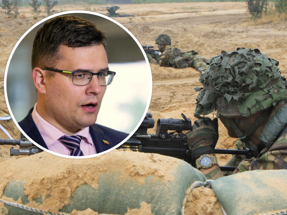 NSGK vadovas: tikimasi sprendinių, kurie du-tris kartus padidins NATO pajėgas rytų flange