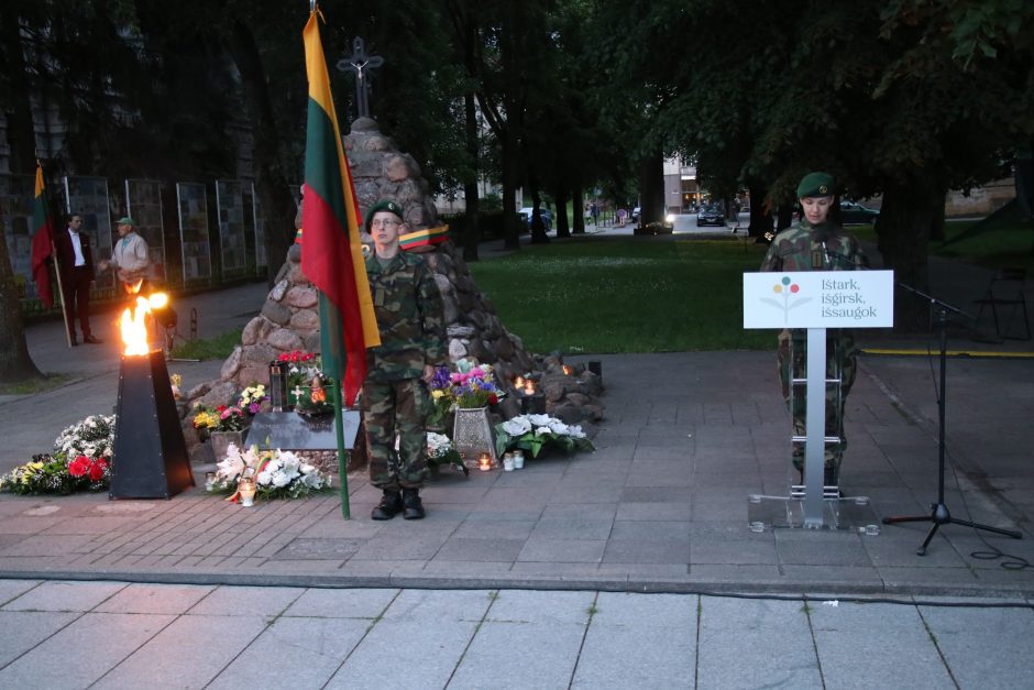 Gedulo ir vilties diena: šauliai tremtinių pavardes skaitys Lietuvoje ir Strasbūre