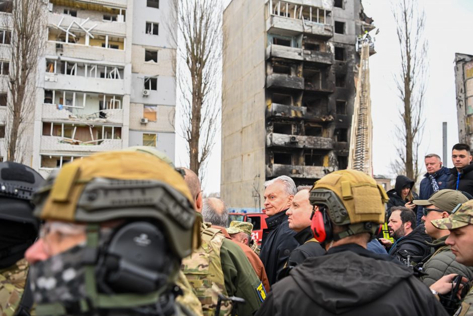 G. Nausėda Kyjive: Lietuva su jumis – kartu iki pergalės